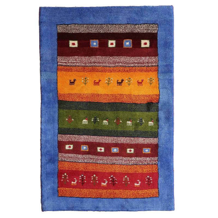 【オーダーメイド受付中】イラン　シラーズ産　ギャッベ 　（bs-10197）