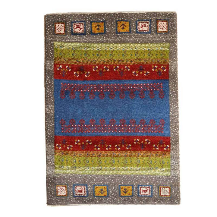 【オーダーメイド受付中】イラン　シラーズ産　ギャッベ 　（bs-10199）