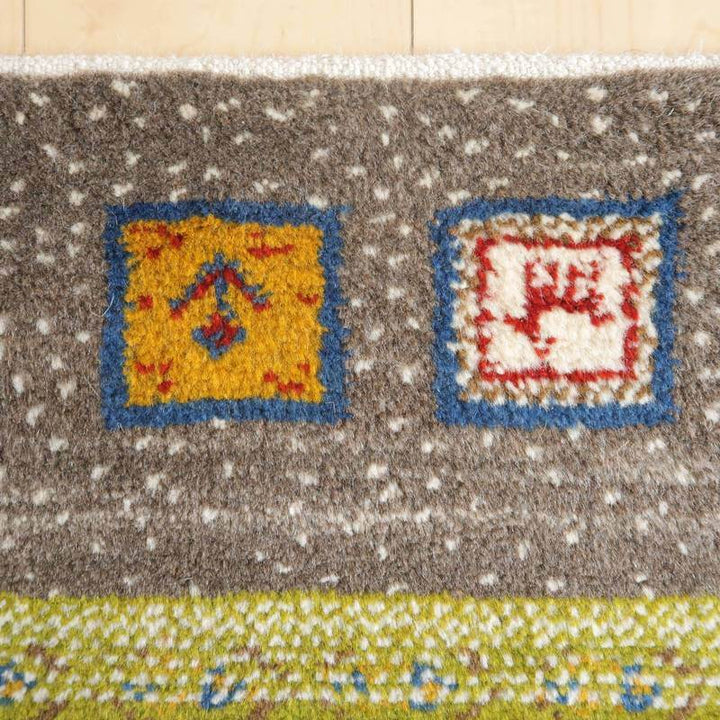 【オーダーメイド受付中】イラン　シラーズ産　ギャッベ 　（bs-10199）