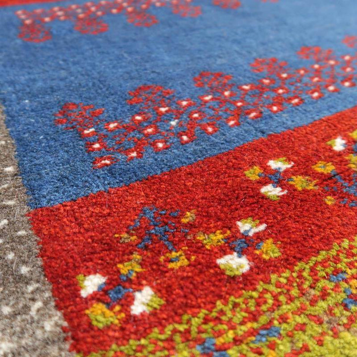 【オーダーメイド受付中】イラン　シラーズ産　ギャッベ 　（bs-10199）