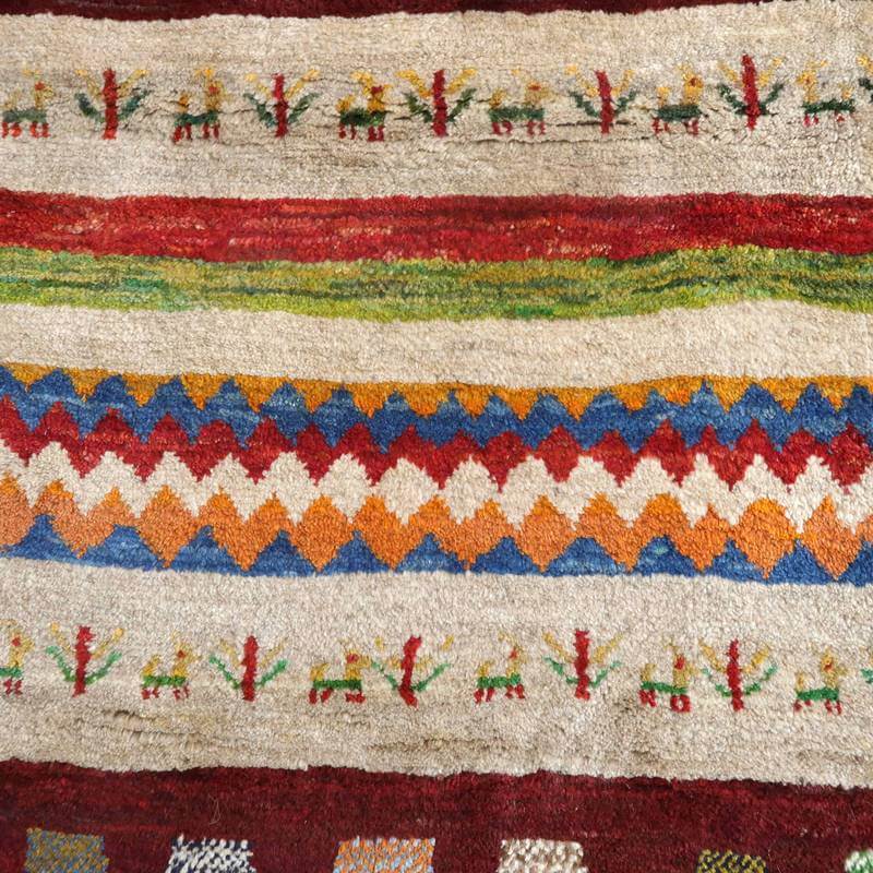 【オーダーメイド受付中】イラン　シラーズ産　ギャッベ 　（bs-10205）