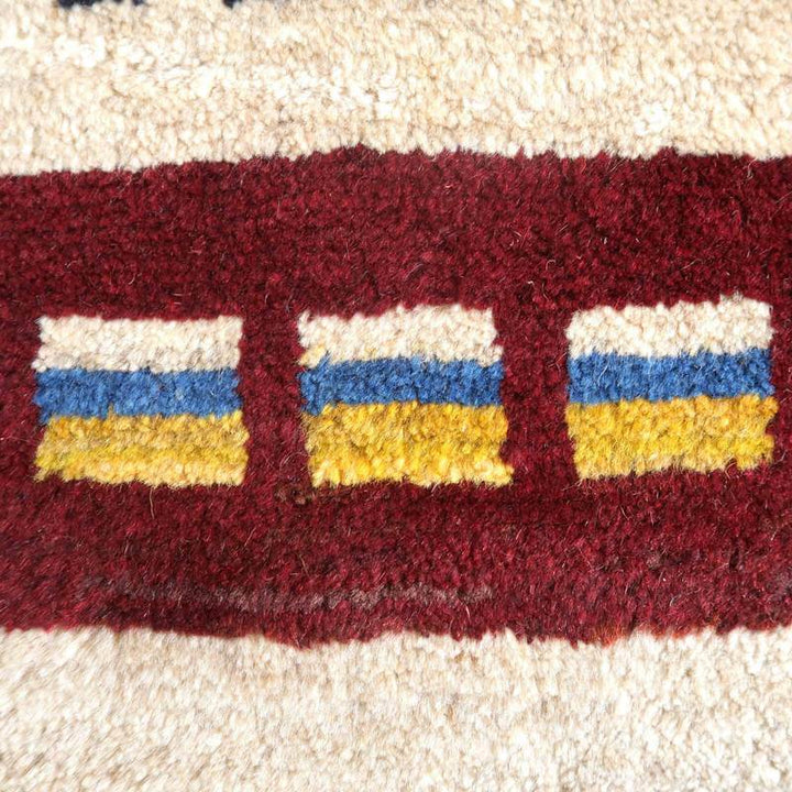 【オーダーメイド受付中】イラン　シラーズ産　ギャッベ 　（bs-10205）