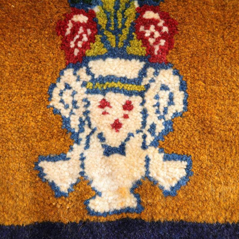 【オーダーメイド受付中】イラン　シラーズ産　ギャッベ 　（bs-10209）