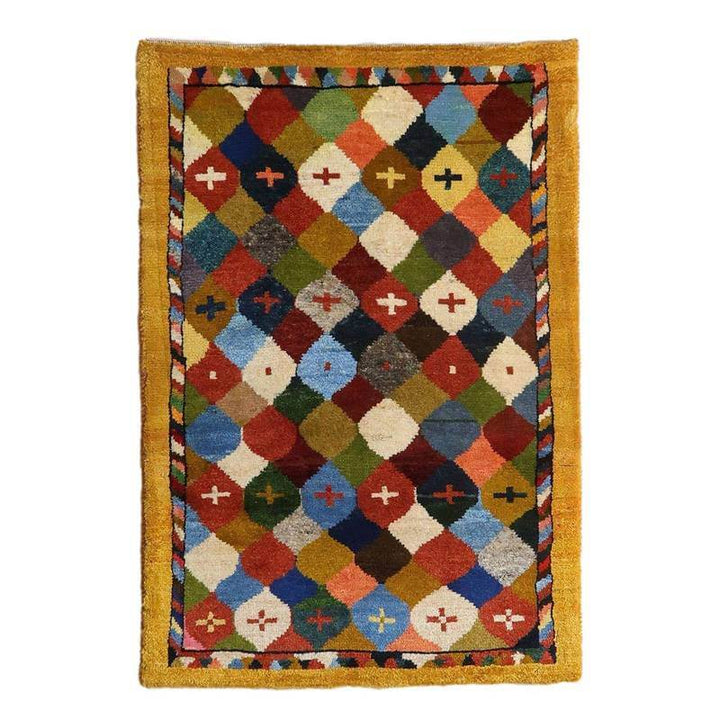 【オーダーメイド受付中】イラン　シラーズ産　ギャッベ 　（bs-10614）