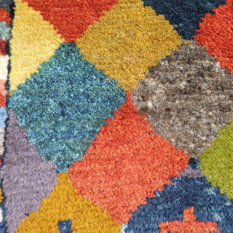 【オーダーメイド受付中】イラン　シラーズ産　ギャッベ 　（bs-10614）