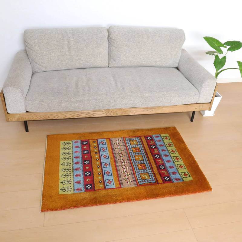 【オーダーメイド受付中】イラン　シラーズ産　ギャッベ 　（bs-10616）