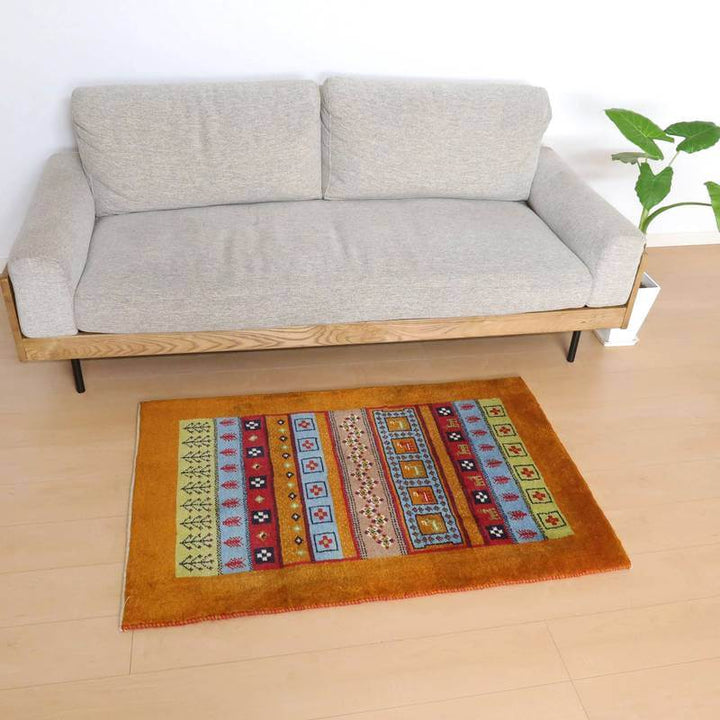 【オーダーメイド受付中】イラン　シラーズ産　ギャッベ 　（bs-10616）