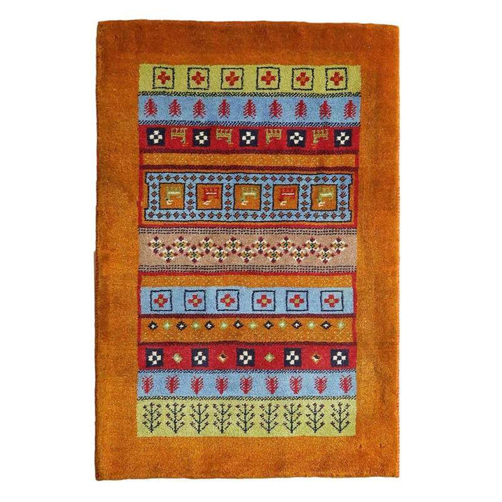 【オーダーメイド受付中】イラン　シラーズ産　ギャッベ 　（bs-10616）