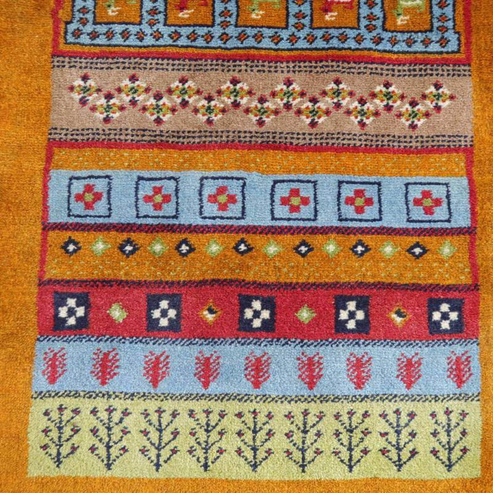 【オーダーメイド受付中】イラン　シラーズ産　ギャッベ 　（bs-10616）