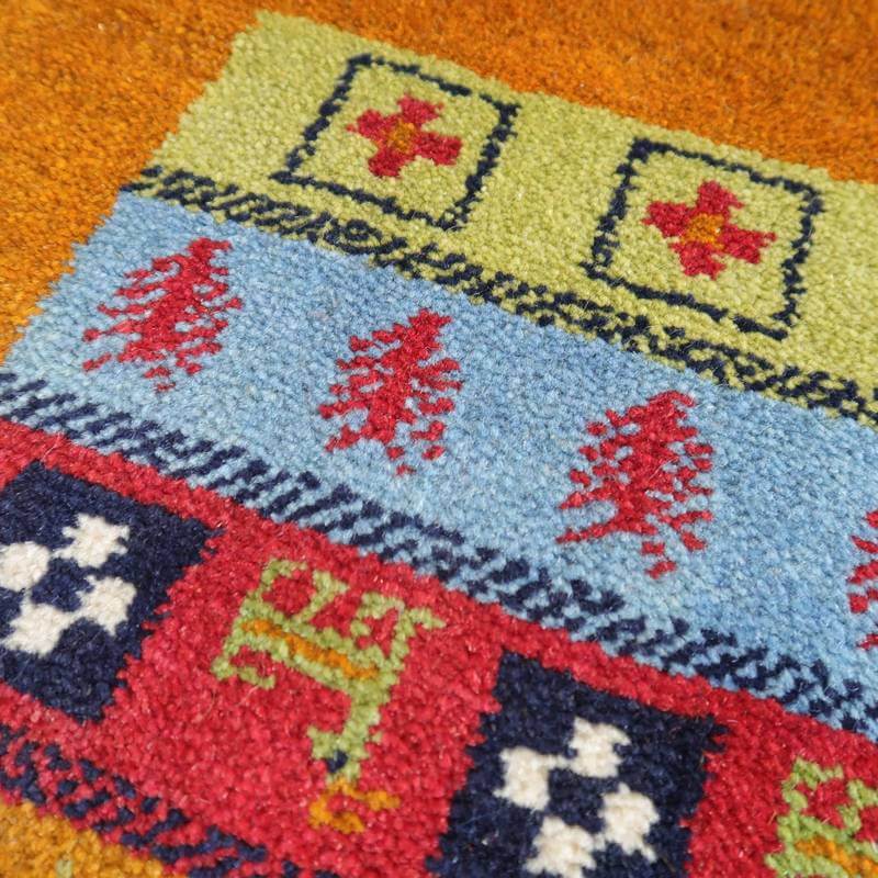 【オーダーメイド受付中】イラン　シラーズ産　ギャッベ 　（bs-10616）