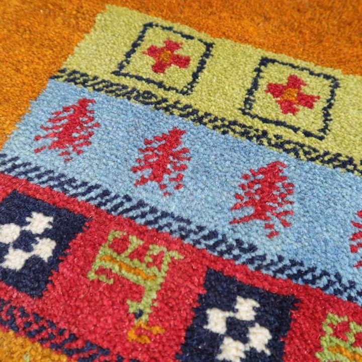 【オーダーメイド受付中】イラン　シラーズ産　ギャッベ 　（bs-10616）