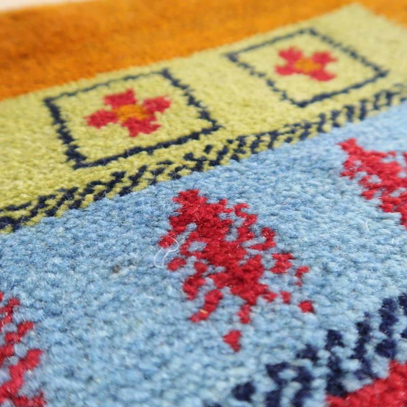 【オーダーメイド受付中】イラン　シラーズ産　ギャッベ 　（bs-10616）