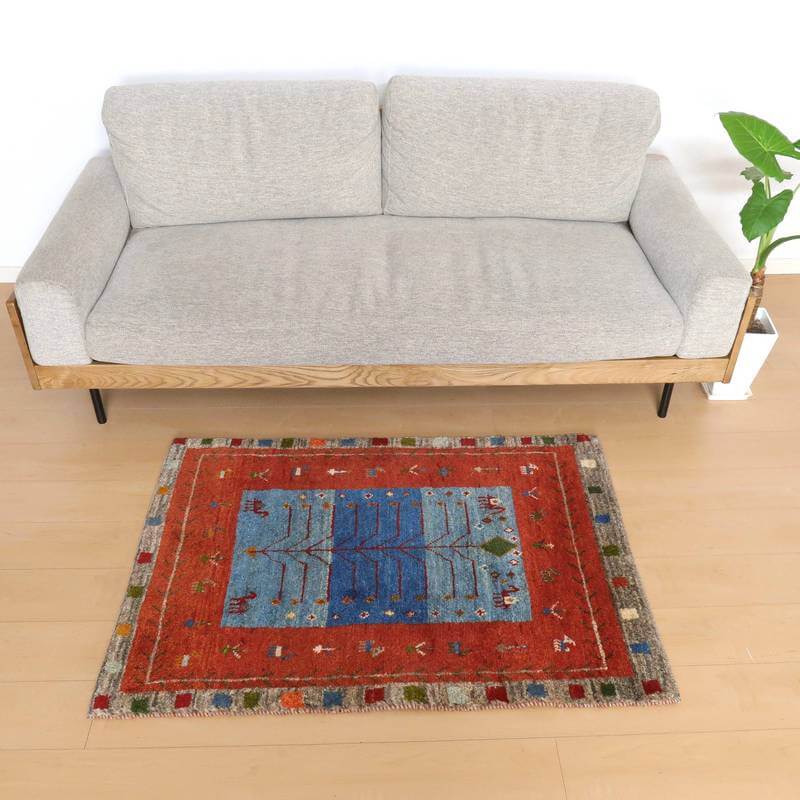 【オーダーメイド受付中】イラン　シラーズ産　ギャッベ 　（bs-10618）