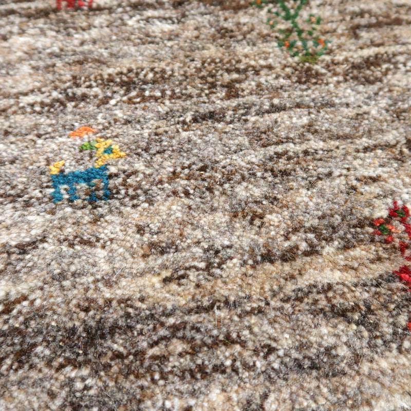 【セミオーダー受付中】  サイズ変更OK　カラー変更OK イラン　シラーズ産　ギャッベ 　（bs-10632）