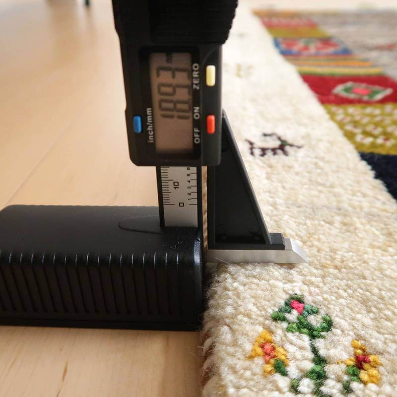 【セミオーダー受付中】  サイズ変更OK　カラー変更OK イラン　シラーズ産　ギャッベ 　（bs-10632）