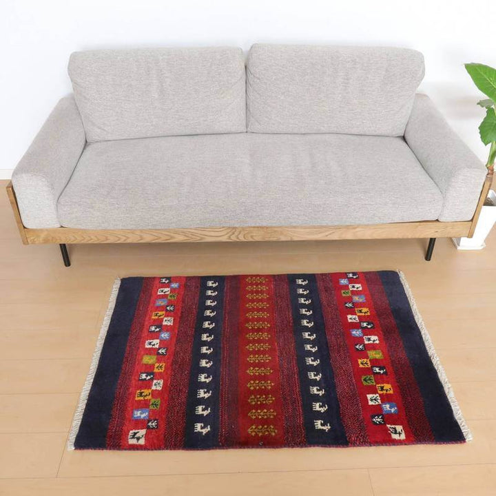 【オーダーメイド受付中】イラン　シラーズ産　ギャッベ 　（bs-10635）