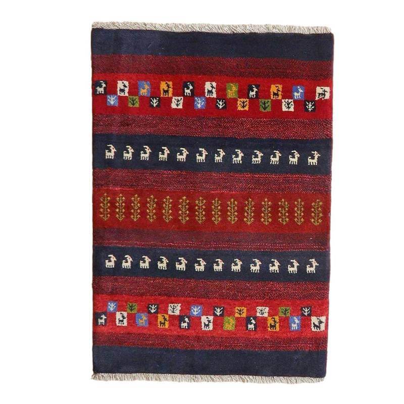 【オーダーメイド受付中】イラン　シラーズ産　ギャッベ 　（bs-10635）