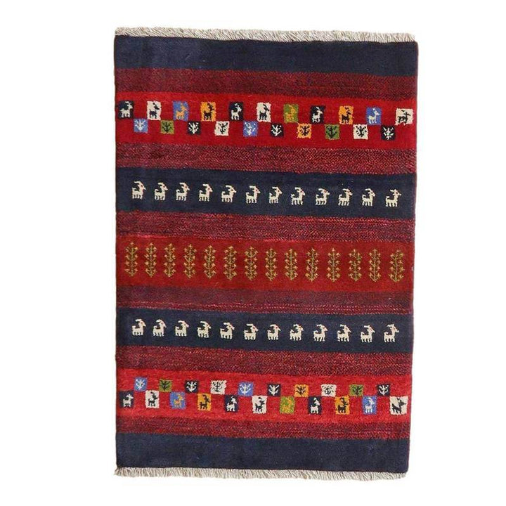 【オーダーメイド受付中】イラン　シラーズ産　ギャッベ 　（bs-10635）