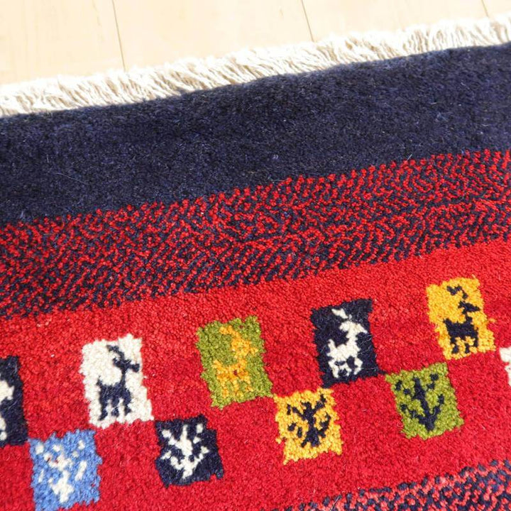 【オーダーメイド受付中】イラン　シラーズ産　ギャッベ 　（bs-10635）