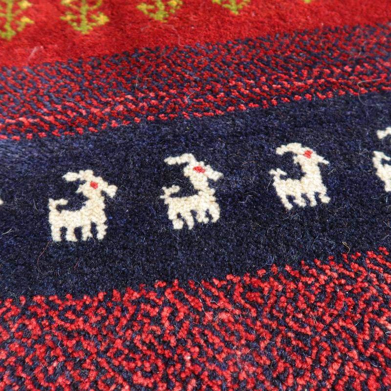 【オーダーメイド受付中】イラン　シラーズ産　ギャッベ 　（bs-10635）