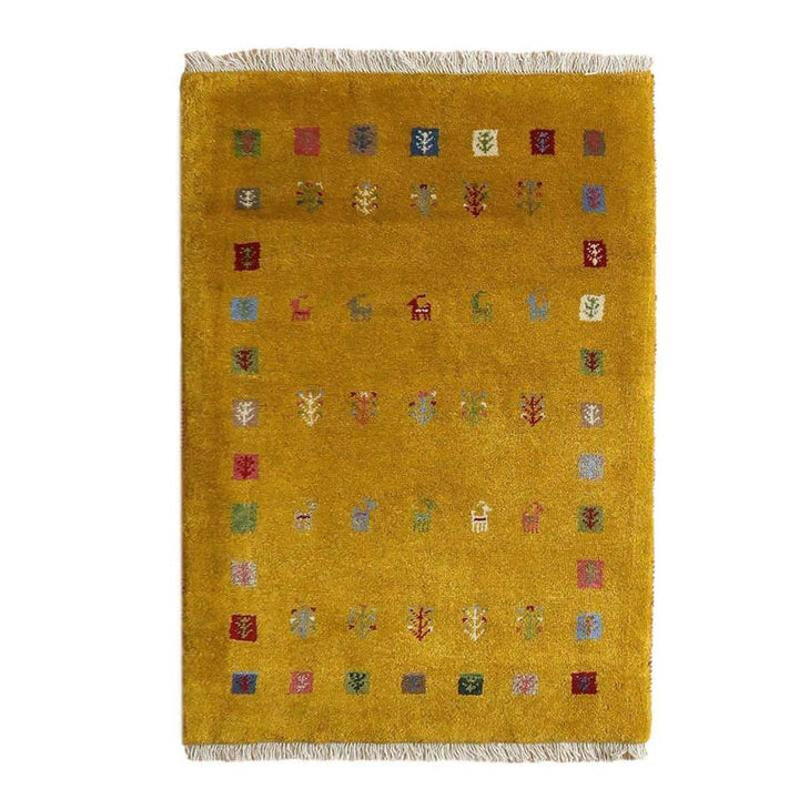 【オーダーメイド受付中】イラン　シラーズ産　ギャッベ 　（bs-10636）