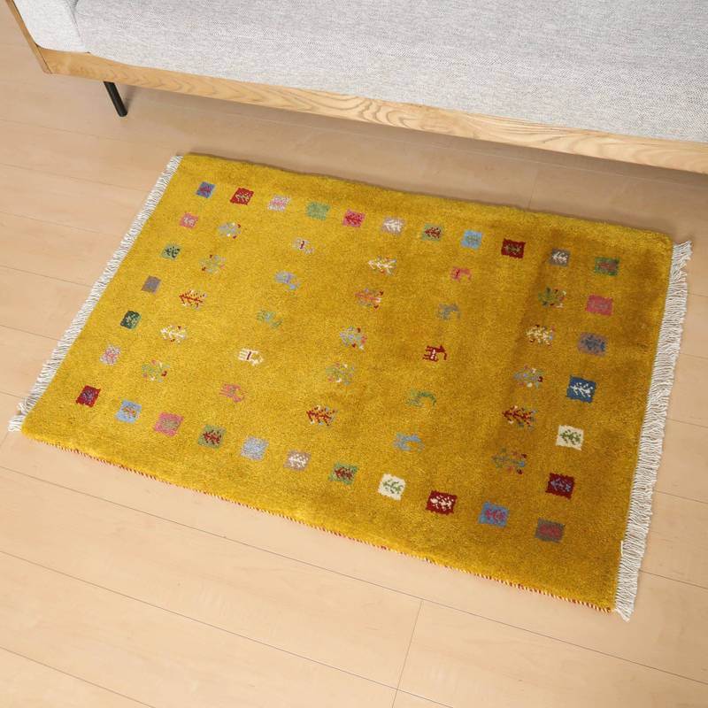 【オーダーメイド受付中】イラン　シラーズ産　ギャッベ 　（bs-10636）