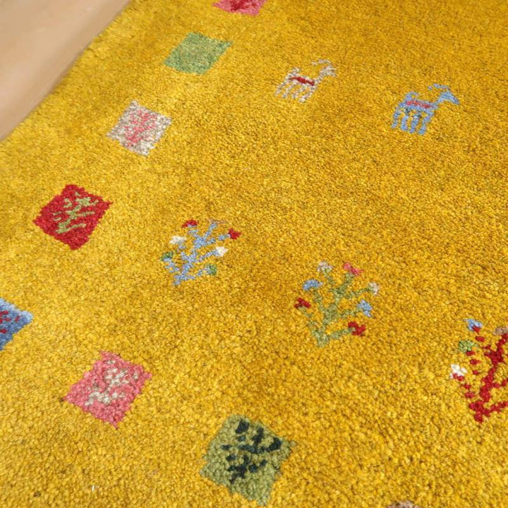 【オーダーメイド受付中】イラン　シラーズ産　ギャッベ 　（bs-10636）