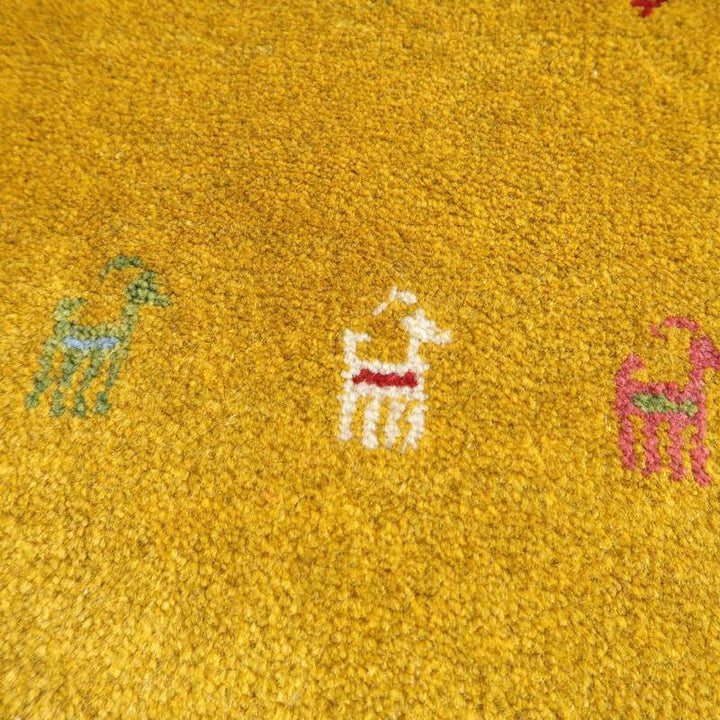 【オーダーメイド受付中】イラン　シラーズ産　ギャッベ 　（bs-10636）