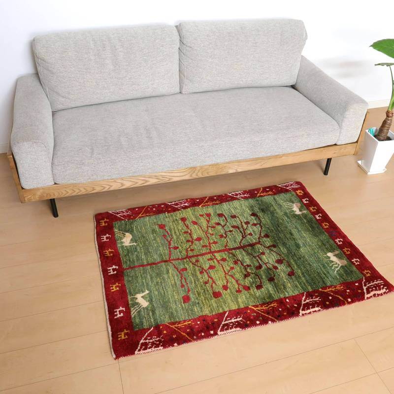 【オーダーメイド受付中】イラン　シラーズ産　ギャッベ 　（bs-10682）