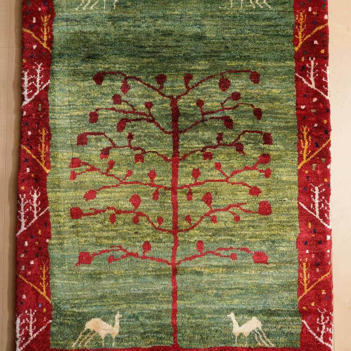 【オーダーメイド受付中】イラン　シラーズ産　ギャッベ 　（bs-10682）