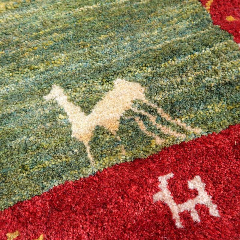 【オーダーメイド受付中】イラン　シラーズ産　ギャッベ 　（bs-10682）