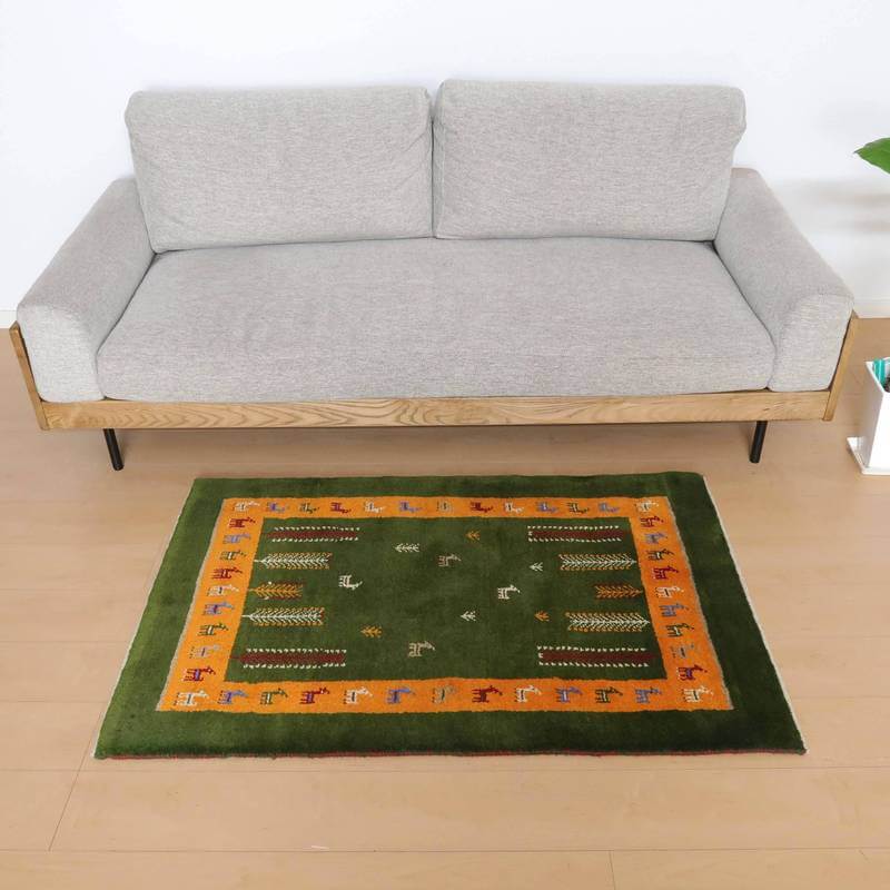 【オーダーメイド受付中】イラン　シラーズ産　ギャッベ 　（bs-10696）