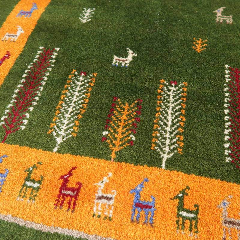 【オーダーメイド受付中】イラン　シラーズ産　ギャッベ 　（bs-10696）