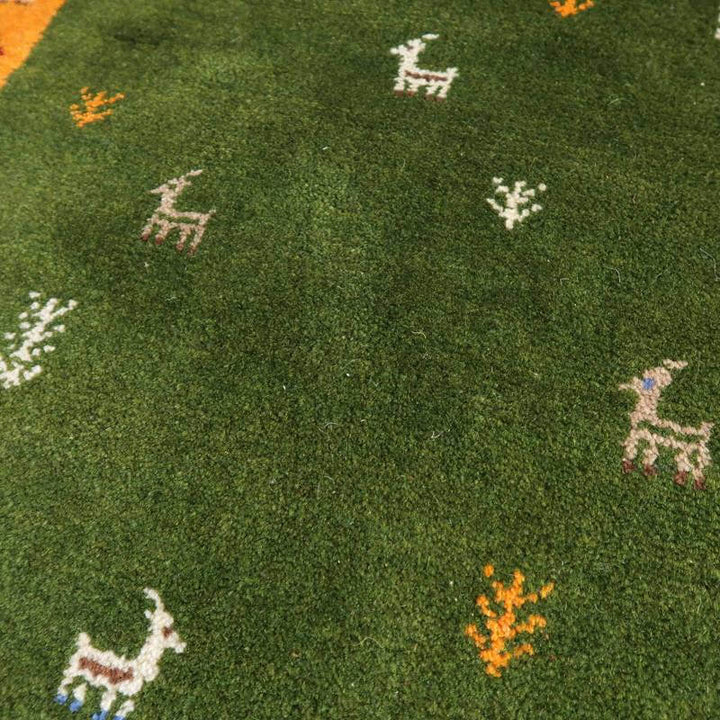 【オーダーメイド受付中】イラン　シラーズ産　ギャッベ 　（bs-10696）