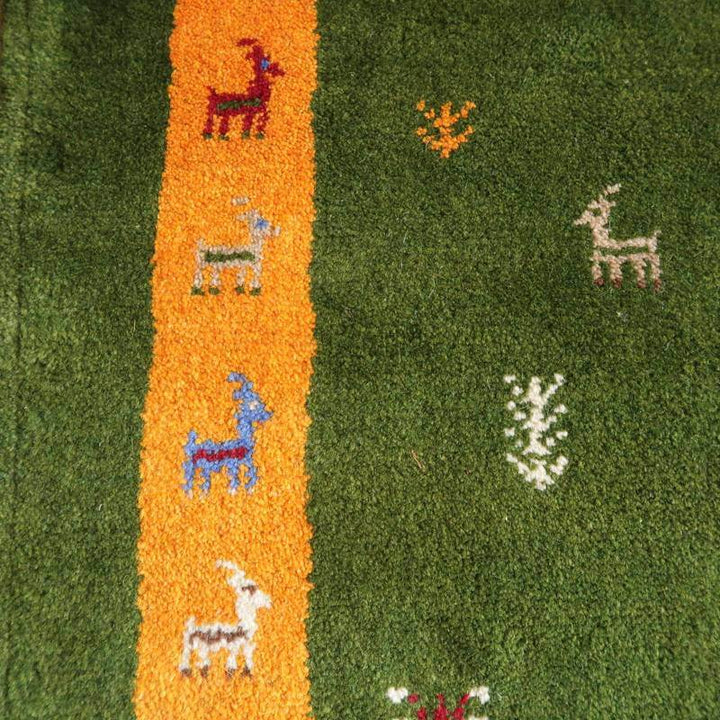 【オーダーメイド受付中】イラン　シラーズ産　ギャッベ 　（bs-10696）