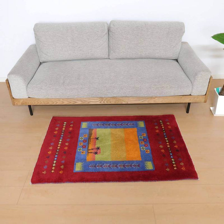 【オーダーメイド受付中】イラン　シラーズ産　ギャッベ 　（bs-10697）