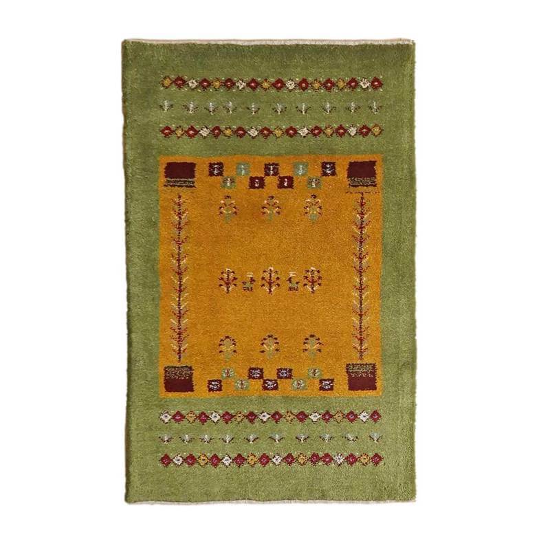 【セミオーダー受付中】  サイズ変更OK　カラー変更OK イラン　シラーズ産　ギャッベ 　（bs-10707）