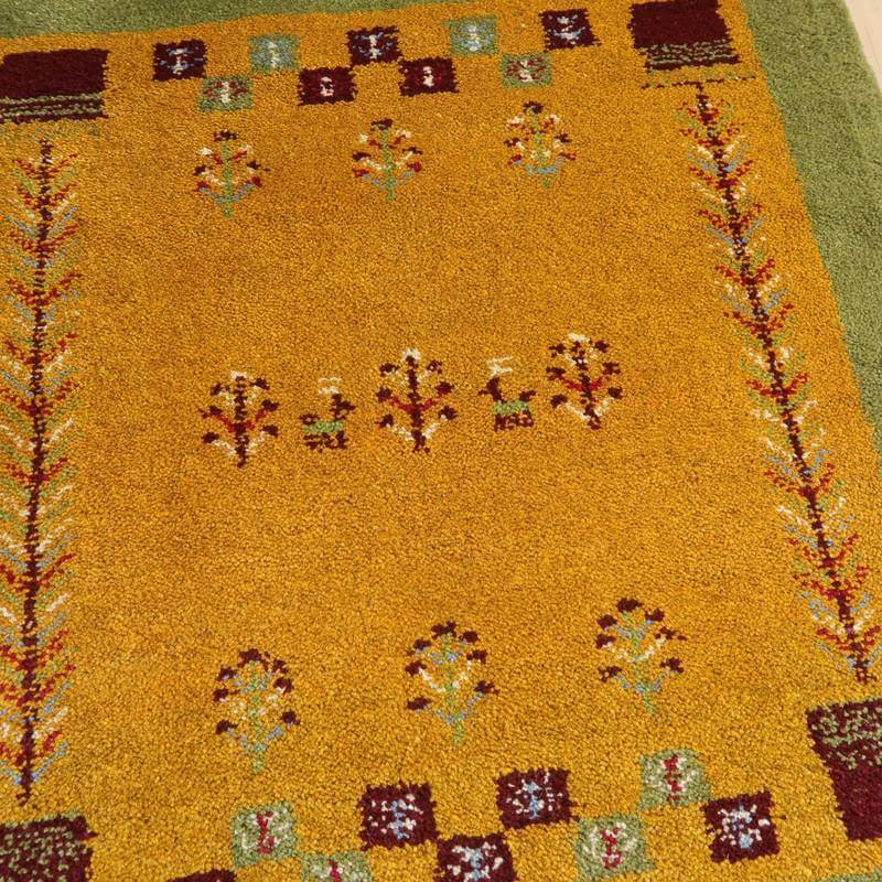 【セミオーダー受付中】  サイズ変更OK　カラー変更OK イラン　シラーズ産　ギャッベ 　（bs-10707）