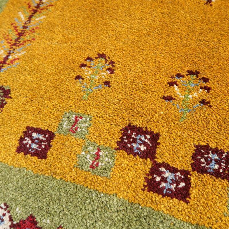 【セミオーダー受付中】  サイズ変更OK　カラー変更OK イラン　シラーズ産　ギャッベ 　（bs-10707）