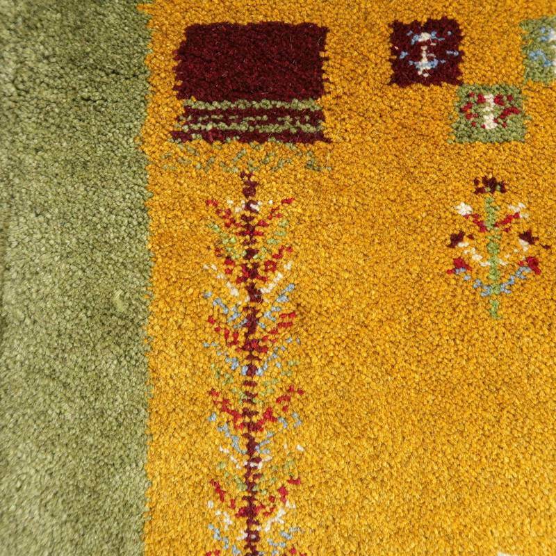 【セミオーダー受付中】  サイズ変更OK　カラー変更OK イラン　シラーズ産　ギャッベ 　（bs-10707）