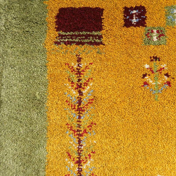 【セミオーダー受付中】  サイズ変更OK　カラー変更OK イラン　シラーズ産　ギャッベ 　（bs-10707）