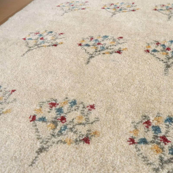 【セミオーダー受付中】  サイズ変更OK　カラー変更OK イラン　シラーズ産　ギャッベ 　（bs-10708）