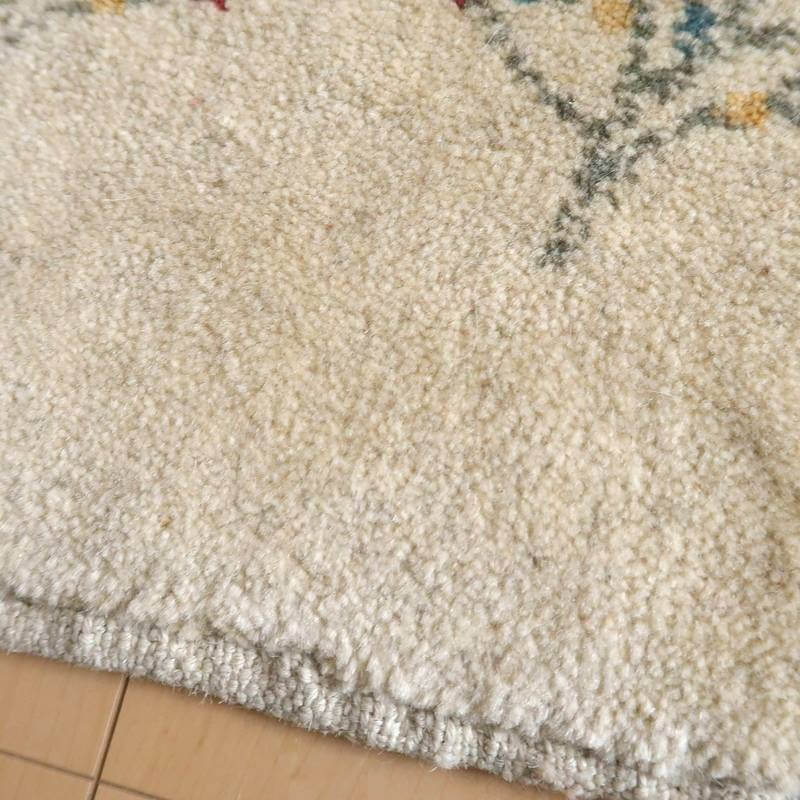 【セミオーダー受付中】  サイズ変更OK　カラー変更OK イラン　シラーズ産　ギャッベ 　（bs-10708）