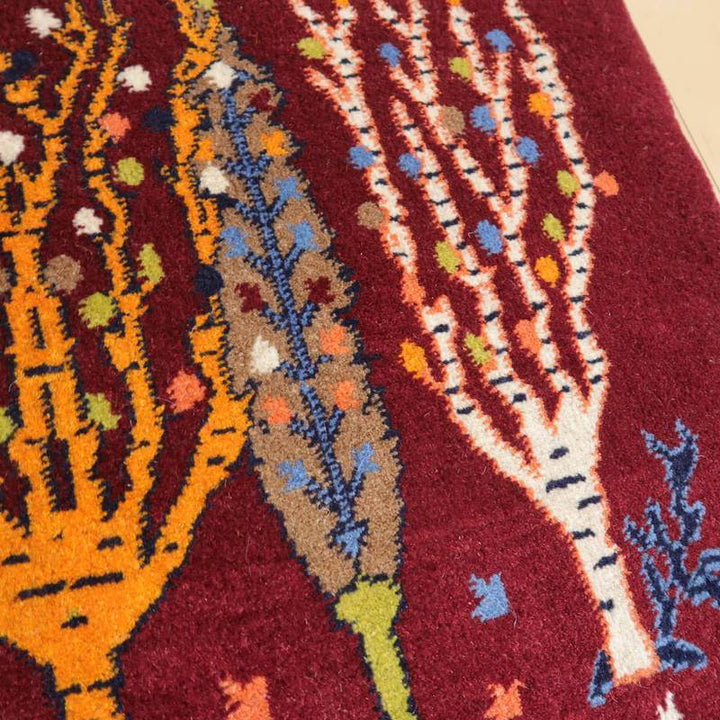 【オーダーメイド受付中】イラン　シラーズ産　ギャッベ 　（bs-10710）