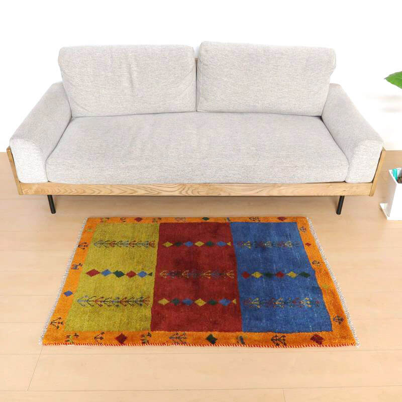 【オーダーメイド受付中】イラン　シラーズ産　ギャッベ 　（bs-10711）