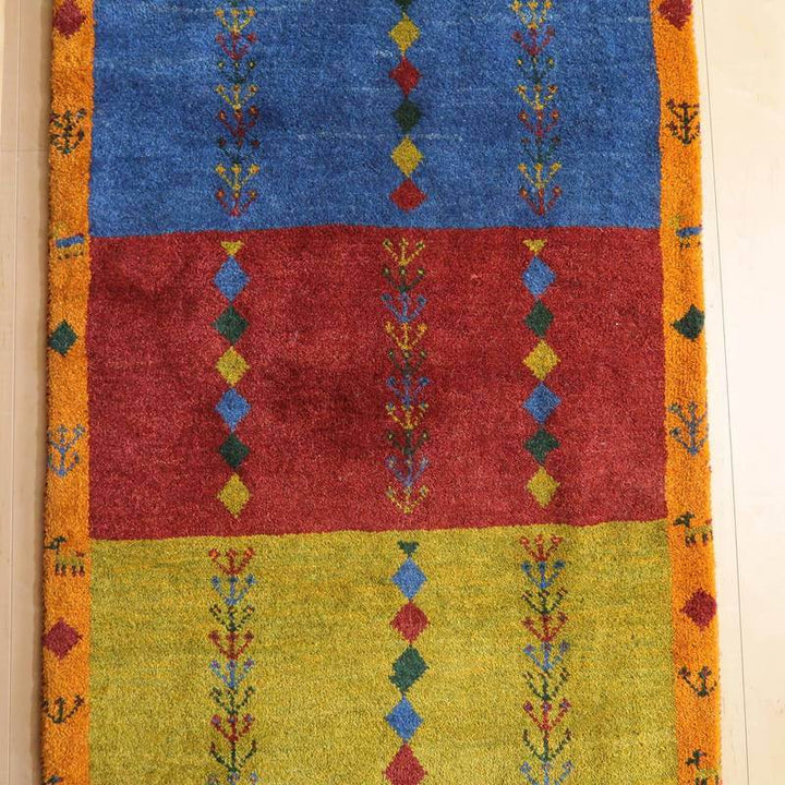 【オーダーメイド受付中】イラン　シラーズ産　ギャッベ 　（bs-10711）