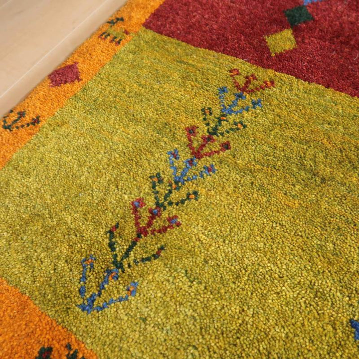 【オーダーメイド受付中】イラン　シラーズ産　ギャッベ 　（bs-10711）