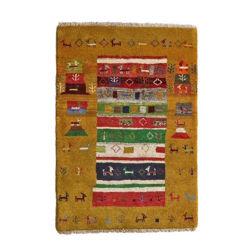 【オーダーメイド受付中】イラン　シラーズ産　ギャッベ 　（bs-10714）