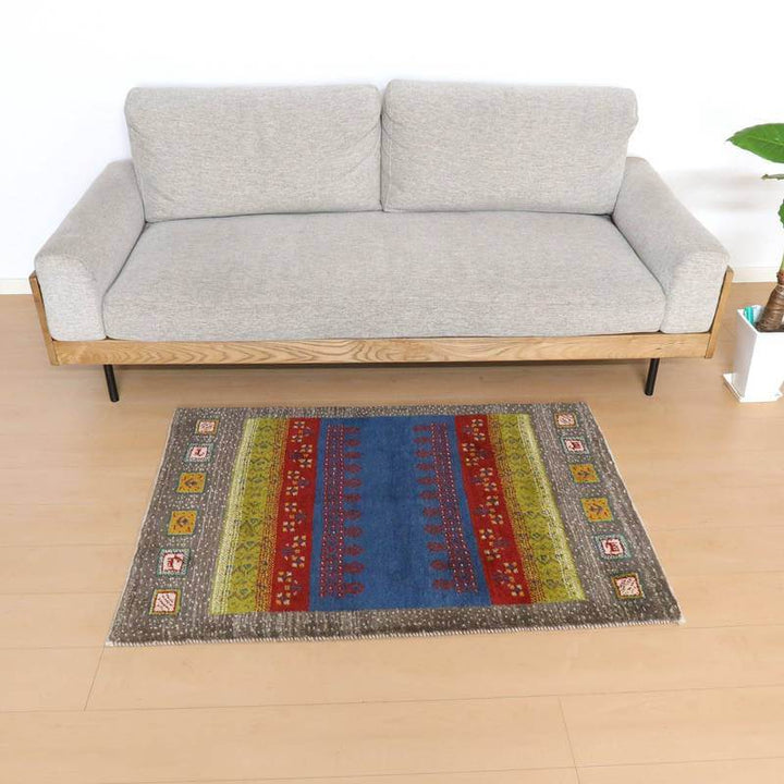 【オーダーメイド受付中】イラン　シラーズ産　ギャッベ 　（bs-10716）