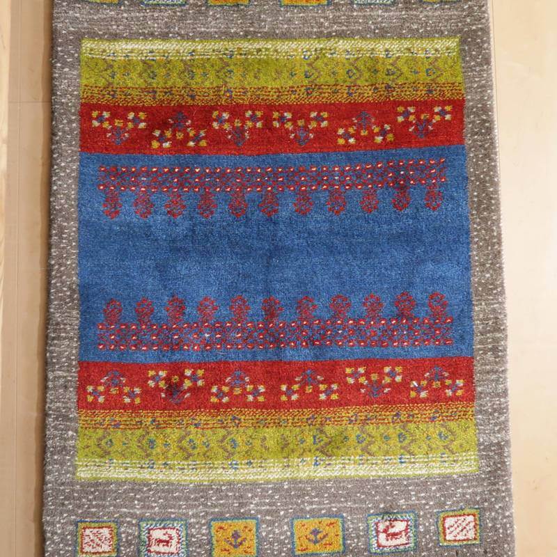 【オーダーメイド受付中】イラン　シラーズ産　ギャッベ 　（bs-10716）